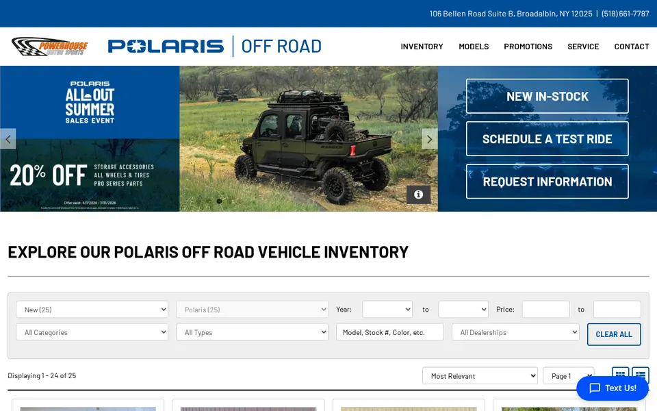 Powerhouse Motorsports website