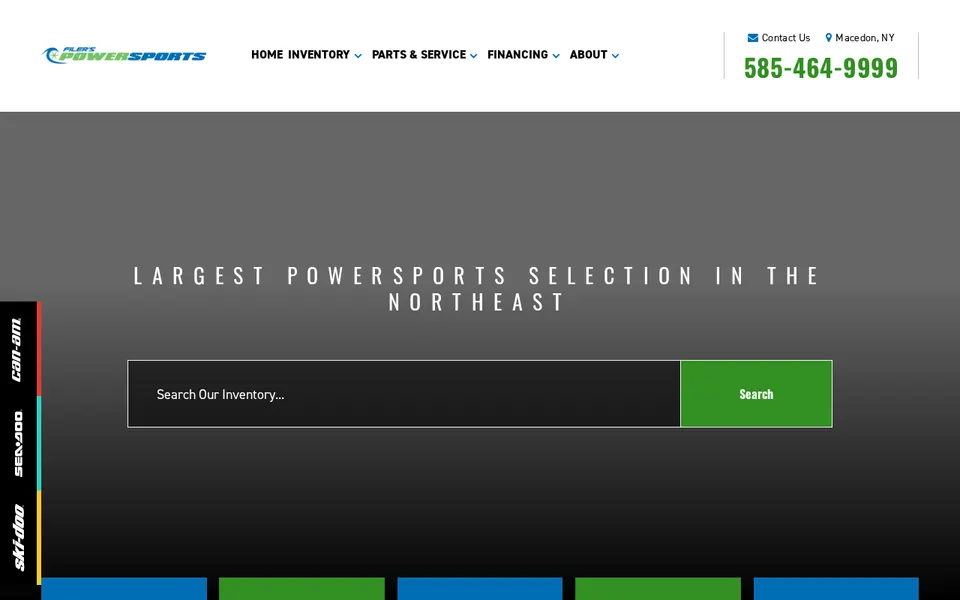 Filer'S Powersports website
