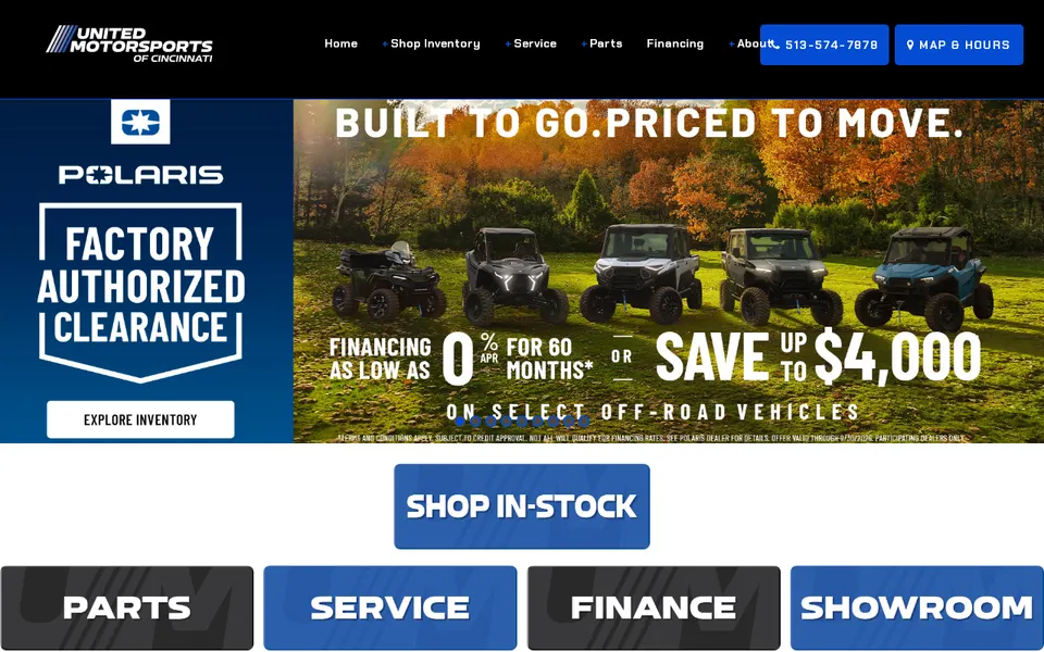 United Motorsports-Cincinnati website