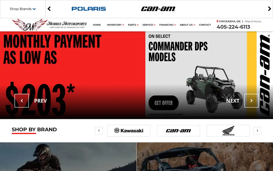 Morris Motorsports website