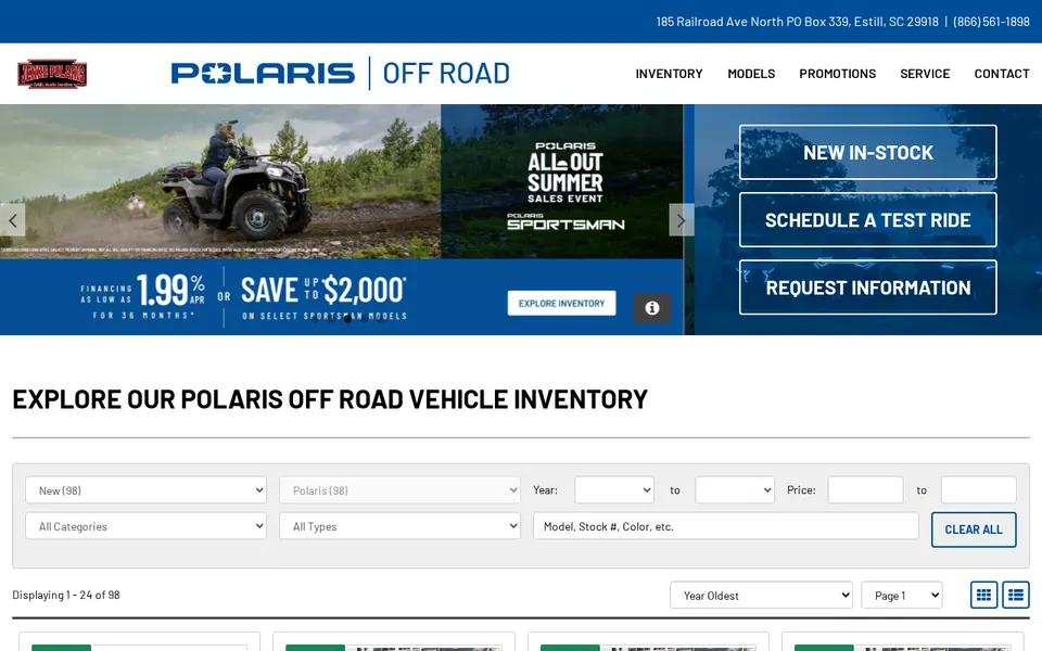 Jenks' Motor Co Inc website