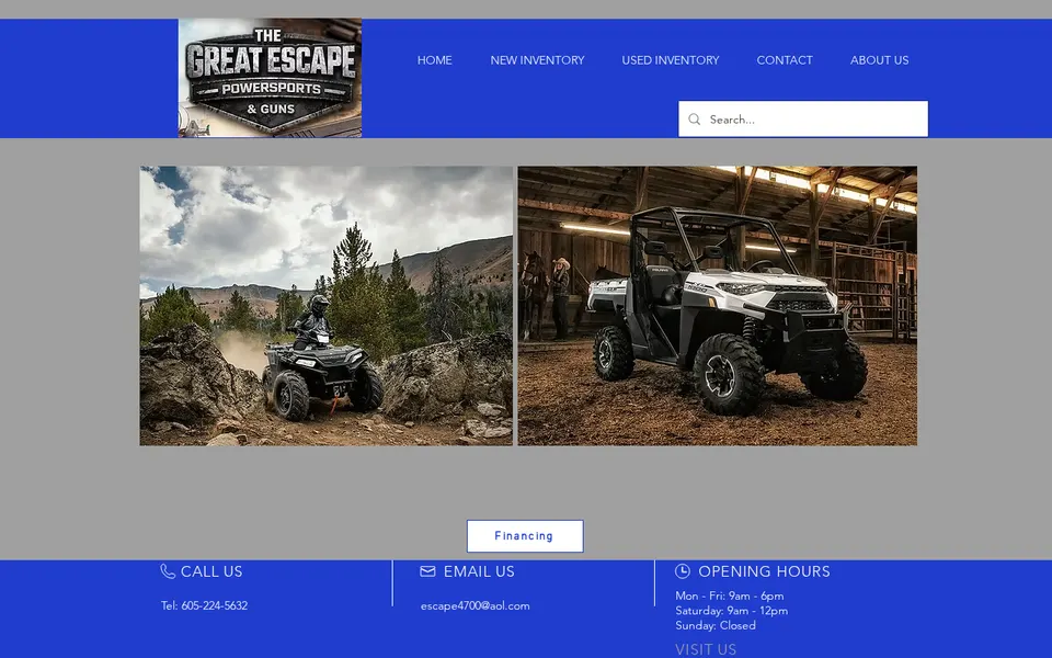 The Great Escape, Inc. website