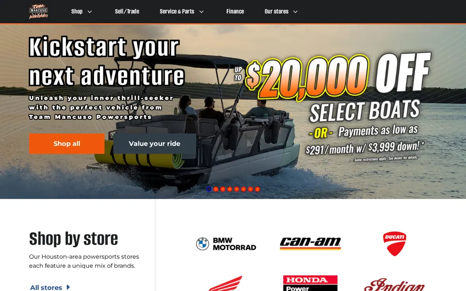 Team Mancuso Powersports 59 website