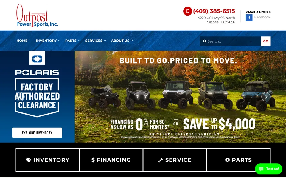 Polaris Outpost website