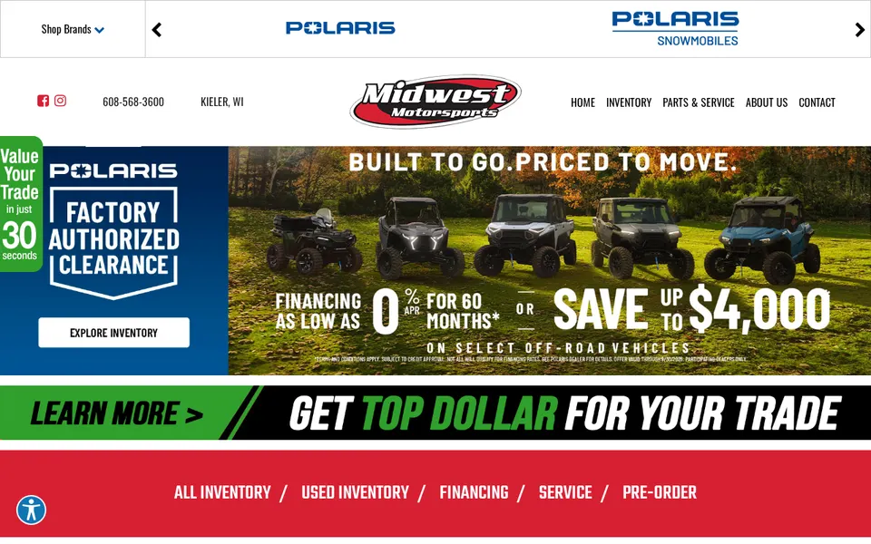 Midwest Motorsports Inc website