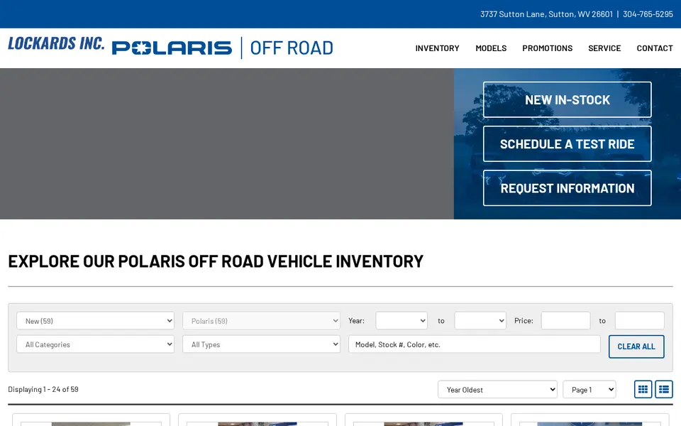 Lockard'S Inc. website