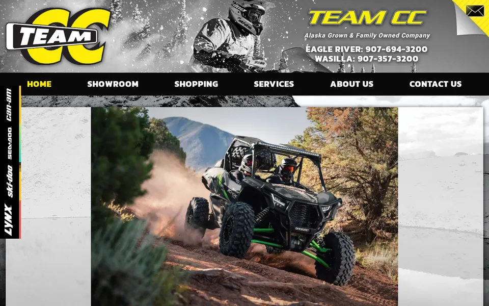 Team Cc website