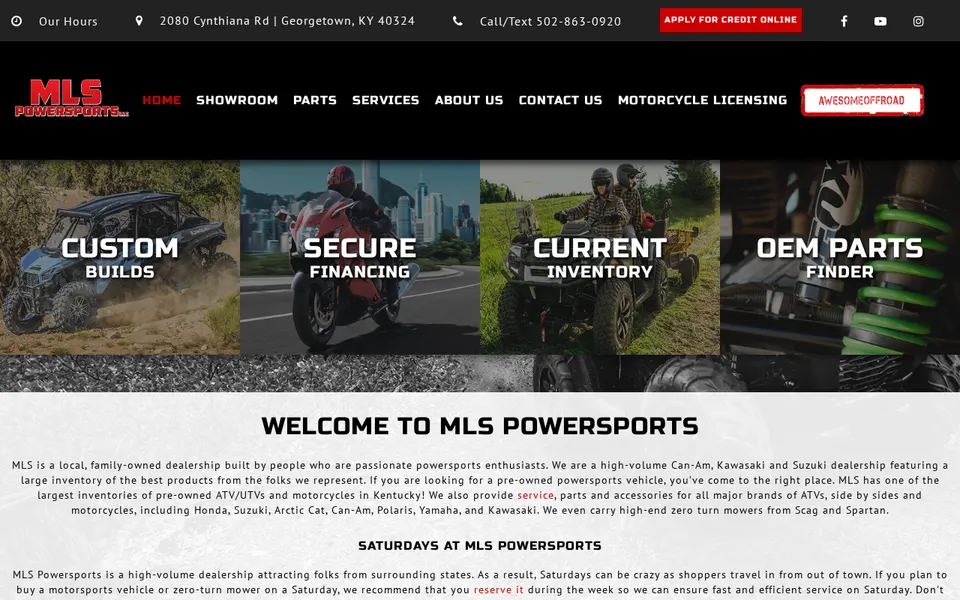 Mls Powersports, Llc website