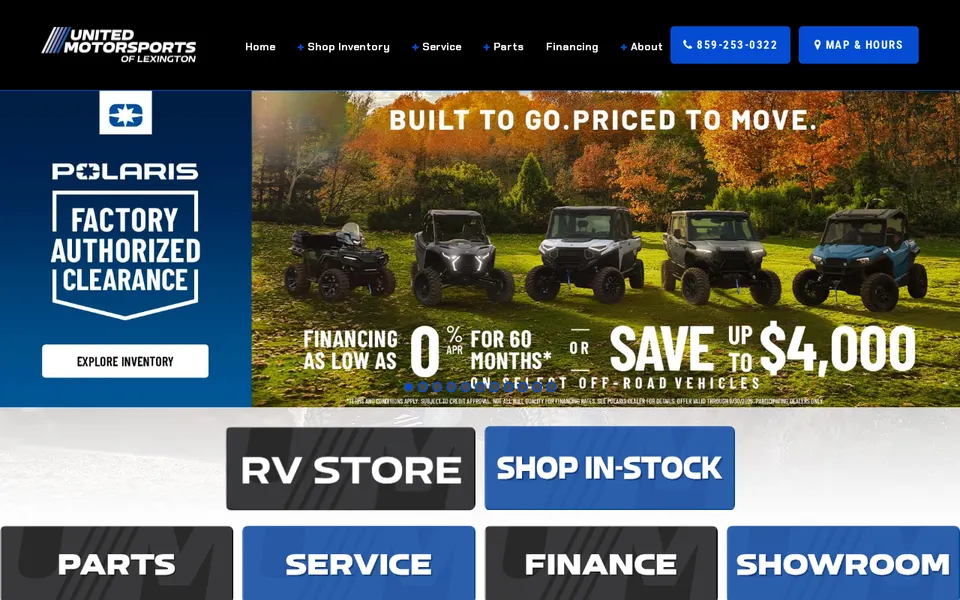 United Motorsports website