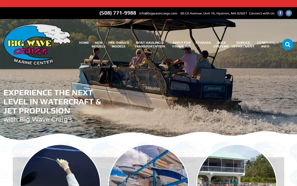 Big Wave Craig'S website