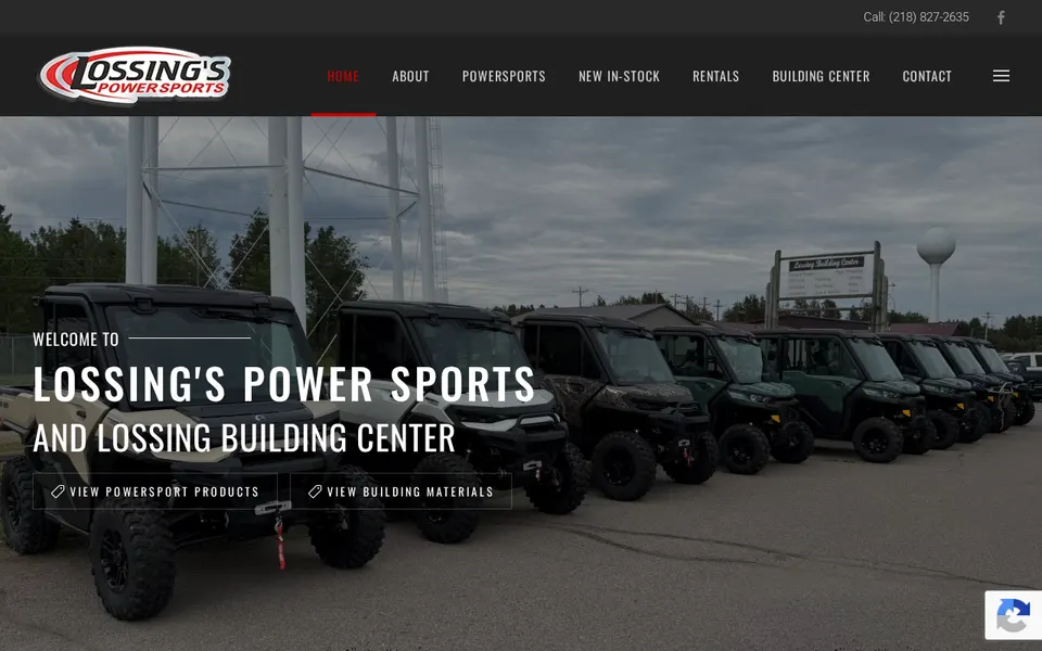 Lossing'S Powersports website