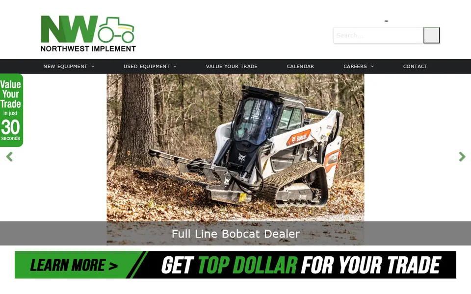 Northwest Implement, Inc website