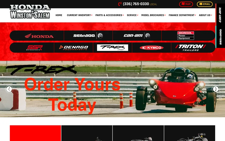 Honda Of Winston-Salem website