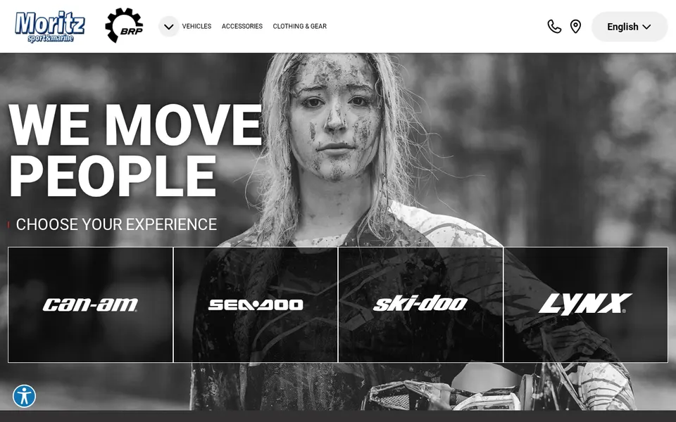Moritz Sport And Marine website
