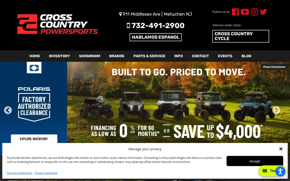Can-Am Metuchen website