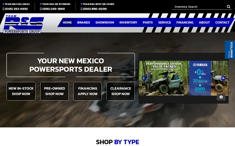 R  S West-Motorcycle/Atv/Marine website