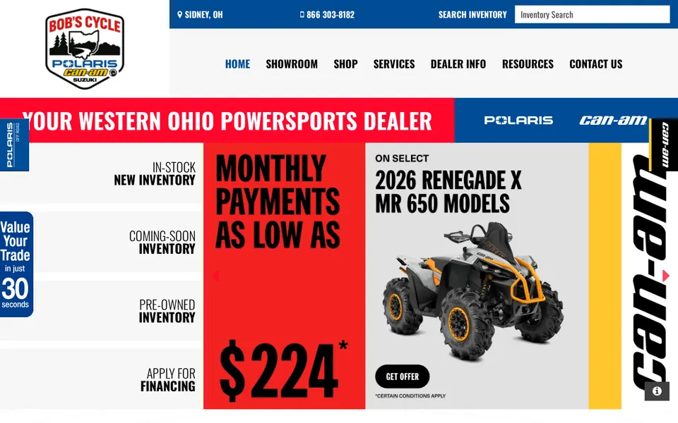 Bob'S Cycle Repair website