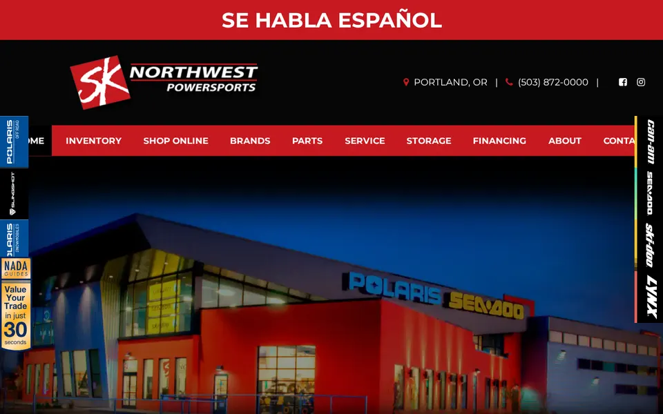 Sk Northwest, Inc. website