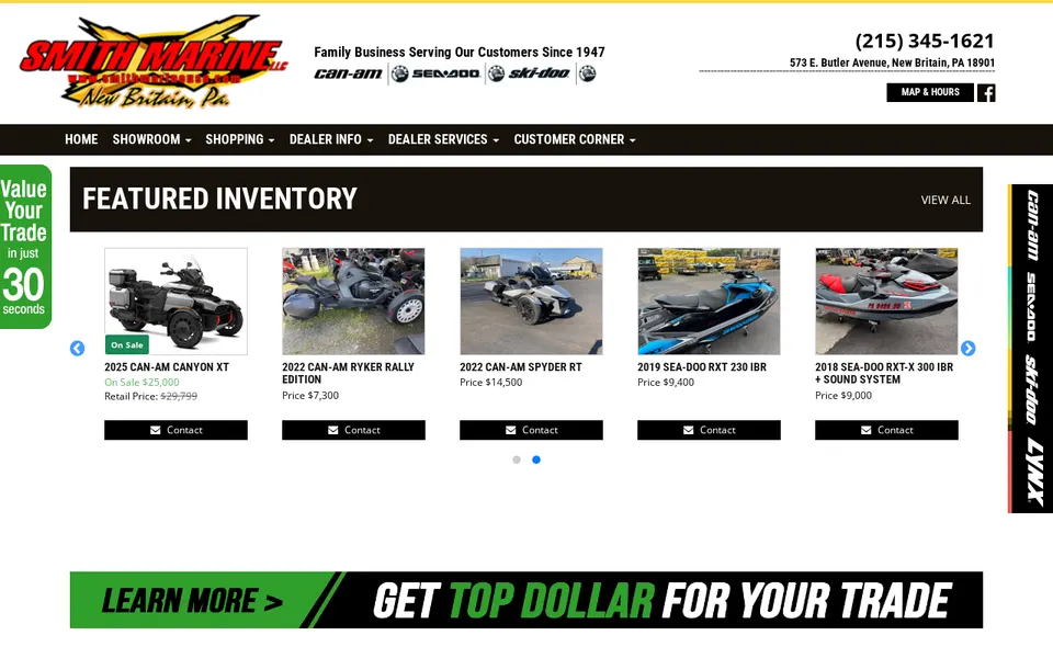 Smith Marine Llc website