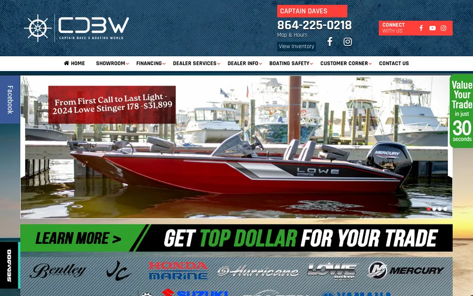 Captain Dave'S Boating World website