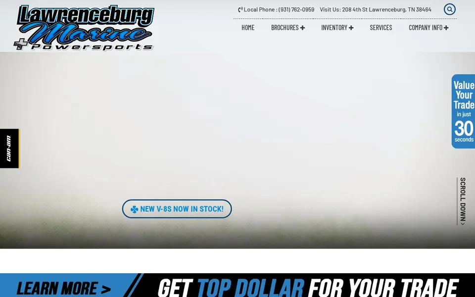 Lawrenceburg Marine website