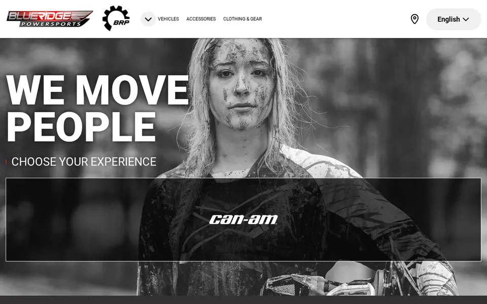 Blue Ridge Power Sports website