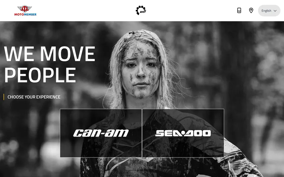 Moto Member Select website