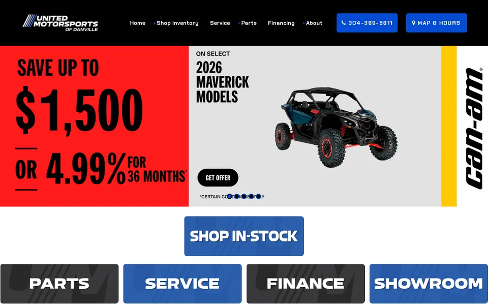 United Motorsports Of Danville website