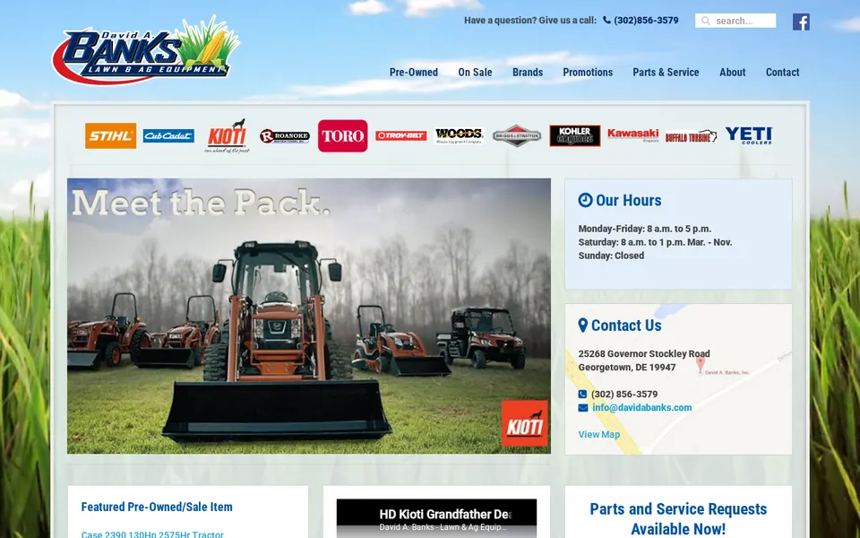 David A. Banks, Inc. website